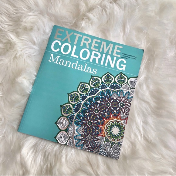 ✨NWT✨ Adult Mandala Coloring Book - Picture 1 of 3
